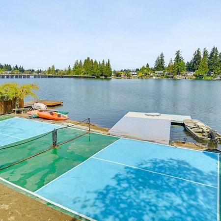 Tacoma Home On Steilacoom Lake With Dock! 외부 사진